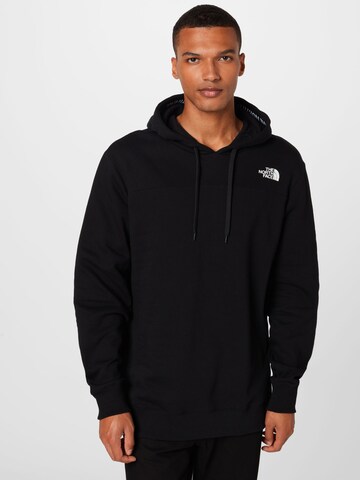 THE NORTH FACE Sweatshirt 'ZUMU' in Black: front