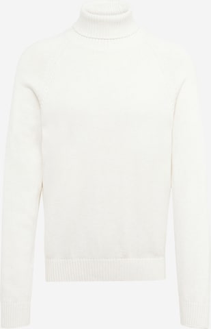 Oscar Jacobson Sweater 'Connery' in White: front