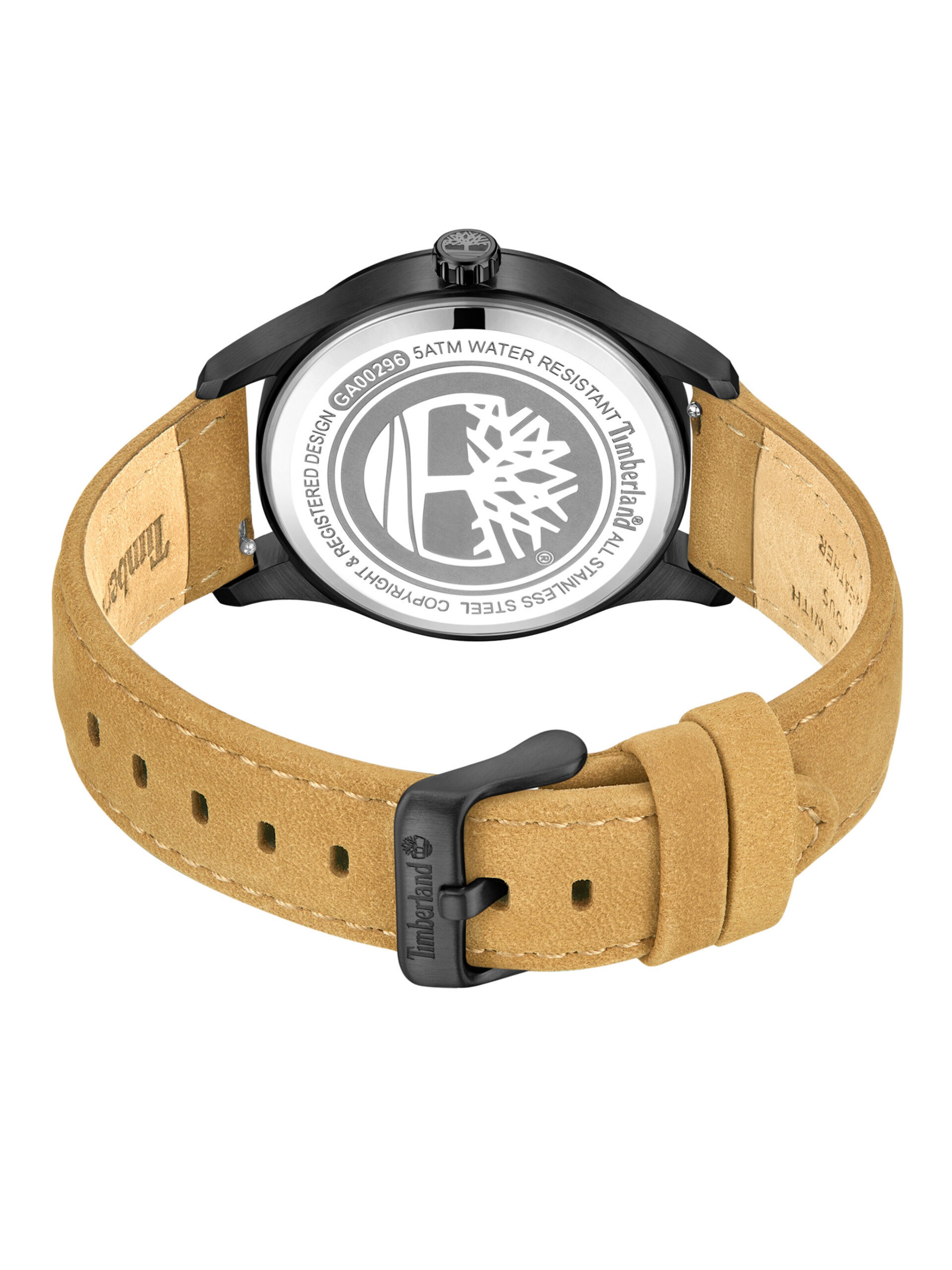 TIMBERLAND Analoog horloge 'Rambush' in Bruin