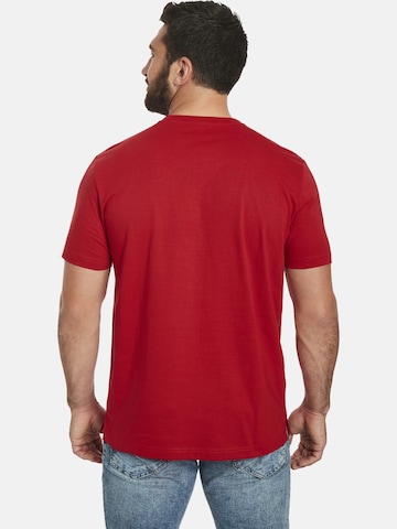 Jan Vanderstorm T-Shirt ' Frimann ' in Rot