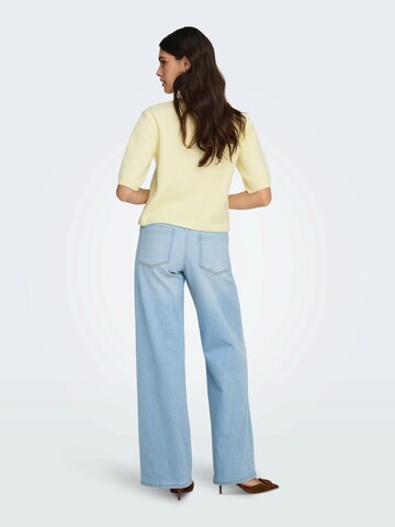 JDY Knit Cardigan 'JDYRUE' in Yellow