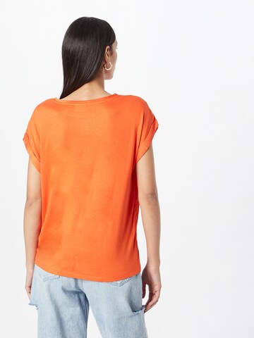 VILA Bluse in Orange