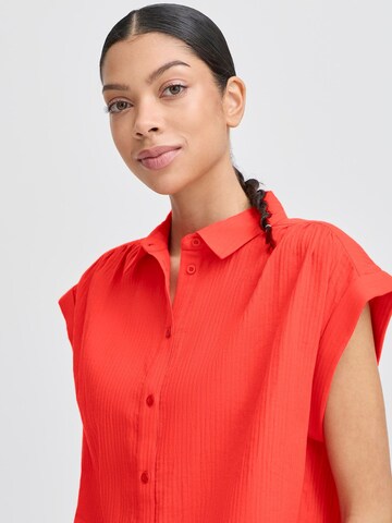 Camicia da donna ' BYFRY ' di b.young in rosso