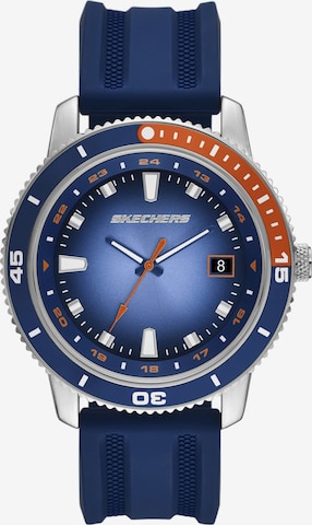 SKECHERS Analog Watch in Blue: front