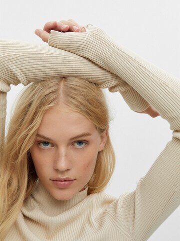 Pull&Bear Sweater in Beige