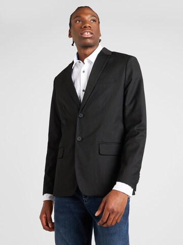 Coupe slim Veste de costume 'EVE JAY' Only & Sons en noir : devant