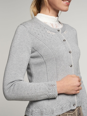 SPIETH & WENSKY Strickjacke 'Arianna' in Grau