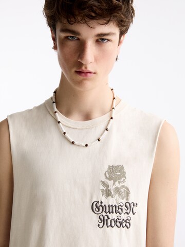 Pull&Bear Shirt in Weiß