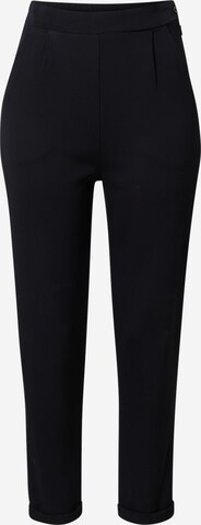 A LOT LESS Regular Pleat-Front Pants 'Fabia' in Black: front