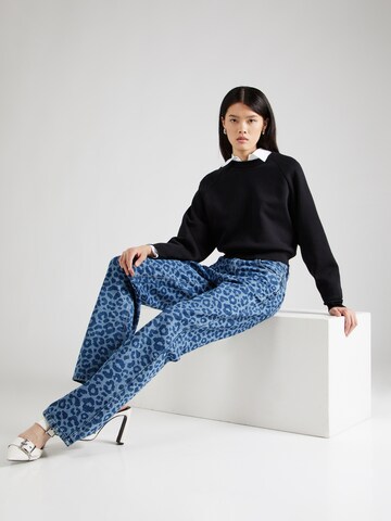 PIECES - Loosefit Calças de ganga 'PCNOVA' em azul