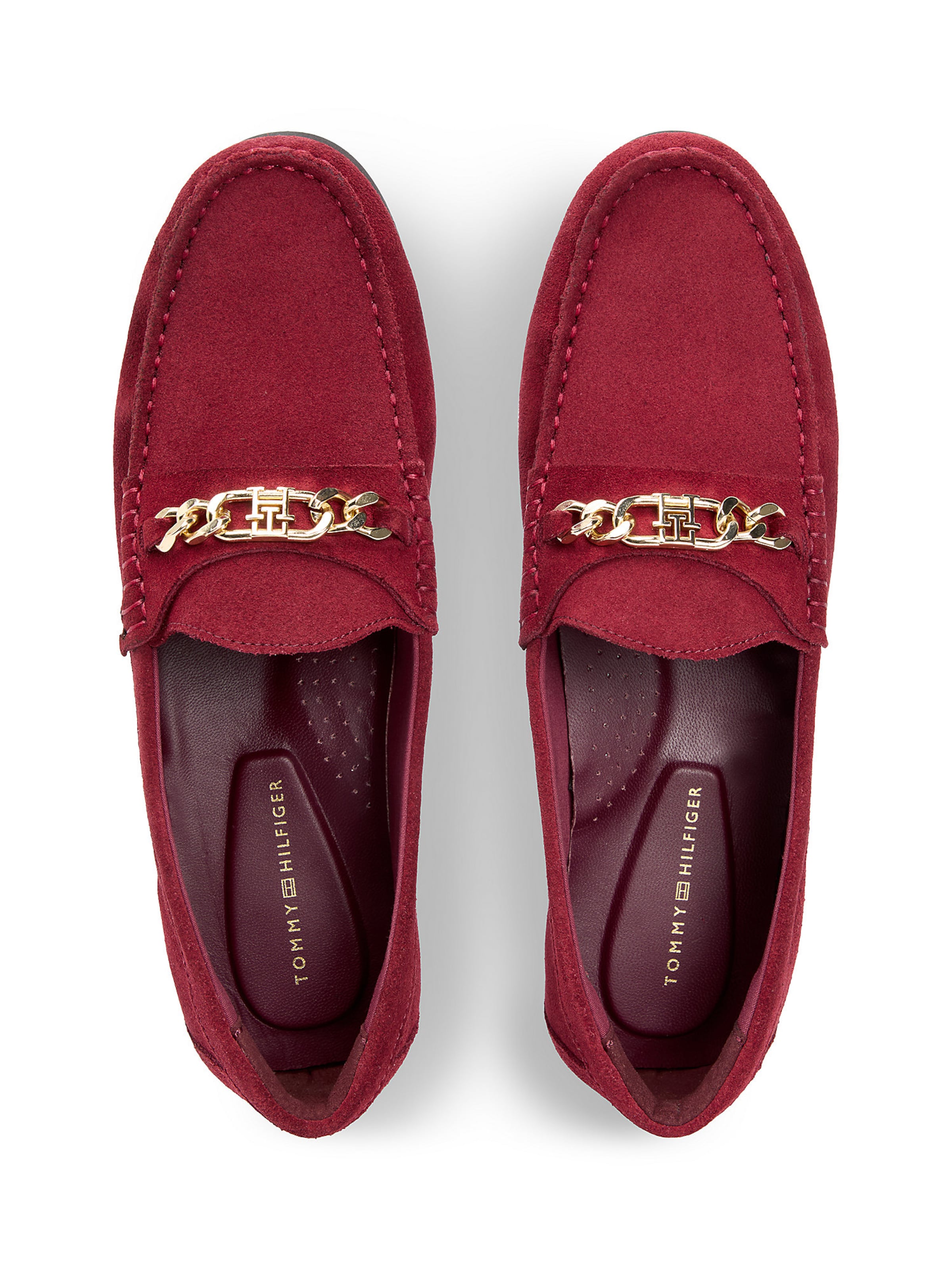 Mocassin TOMMY HILFIGER en rouge