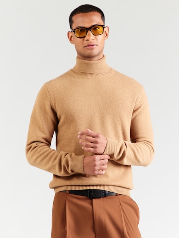 Pull-over Colmar en beige : devant