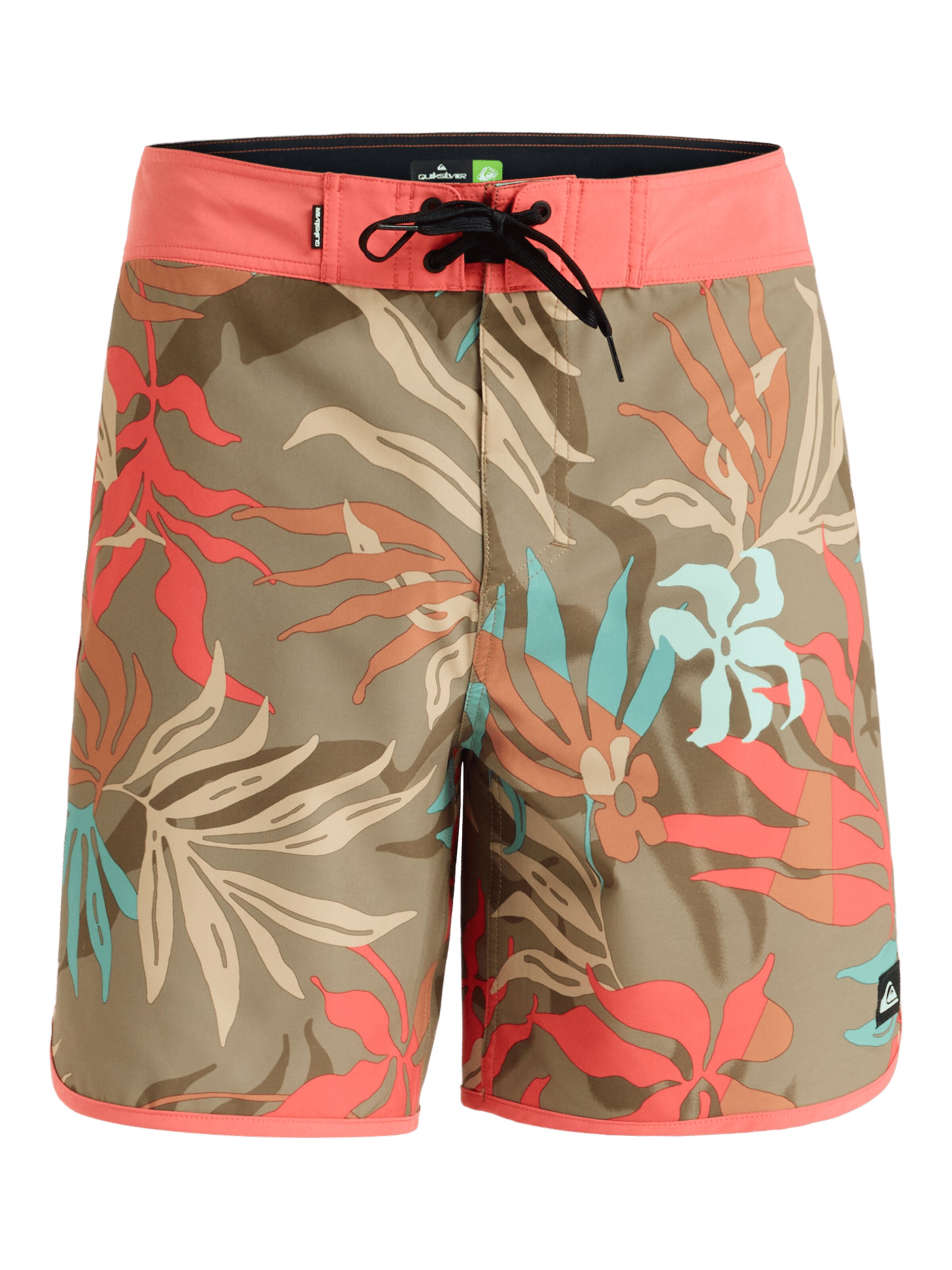 QUIKSILVER Swimming Trunks 'Scallop 18' in Beige: front