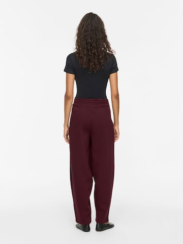 Barrel Pantaloni di VILA in rosso
