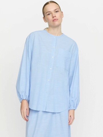 Camicia da donna 'Ebbi' di Soft Rebels in blu: frontale