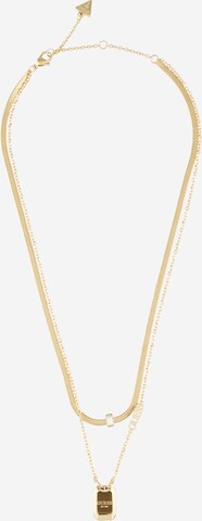 Collana di GUESS in oro: frontale