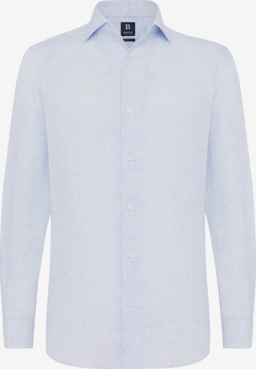 Dalykinio stiliaus marškiniai iš Boggi Milano, spalva – šviesiai mėlyna, Prekių apžvalga