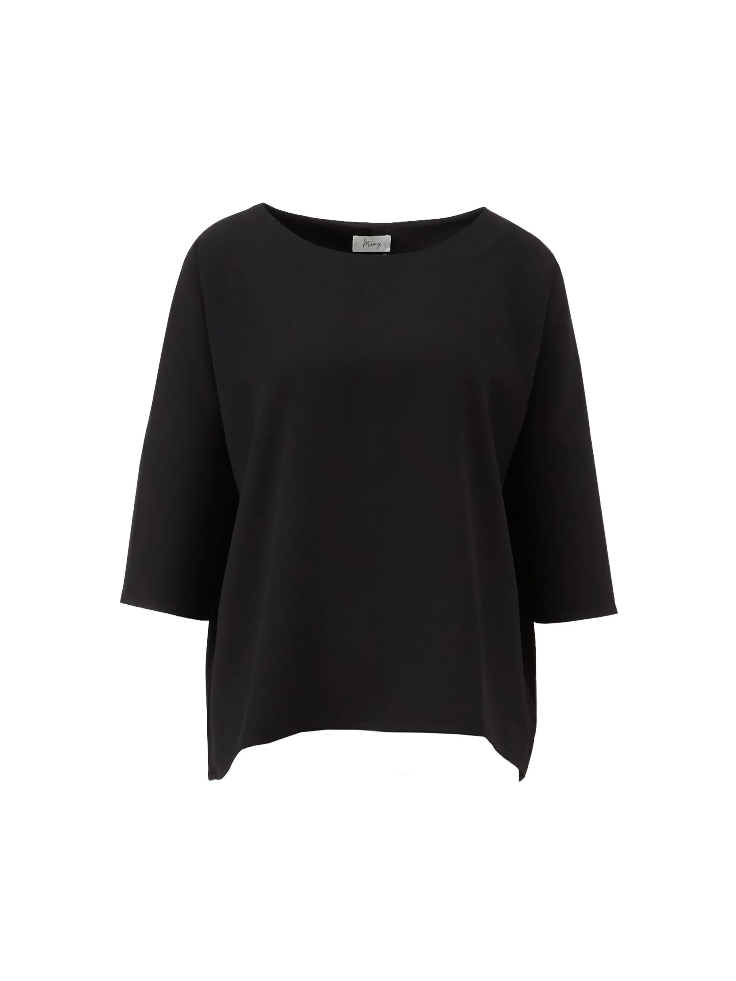 Minx Shirt 'MARY'‌ in Schwarz: Vorderseite