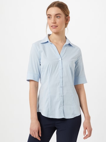 MORE & MORE Blouse in Blauw: voorkant