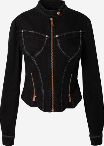 Versace Jeans Couture Between-Season Jacket '76DP461' in Black: front