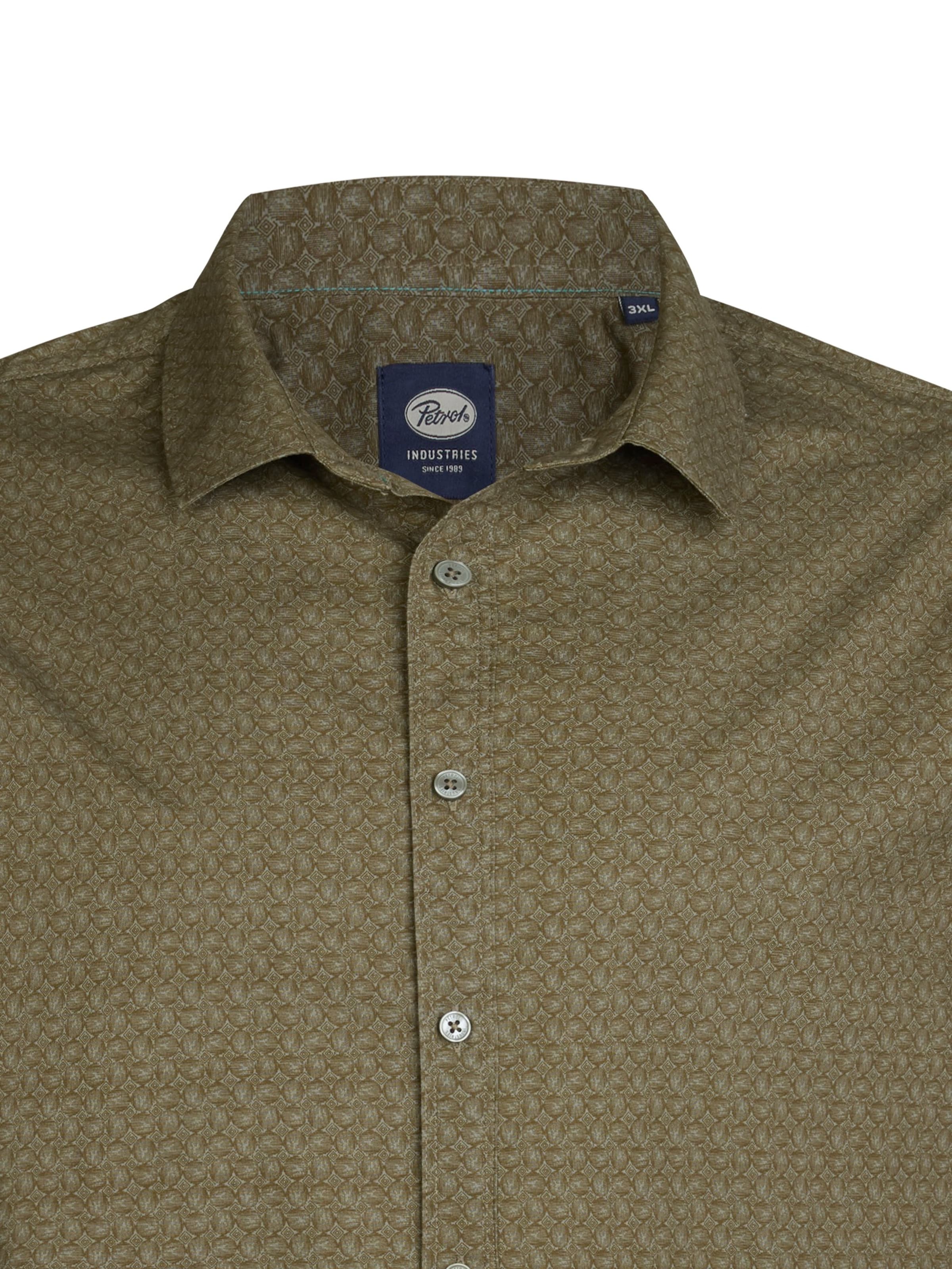 Coupe regular Chemise Petrol Industries en vert