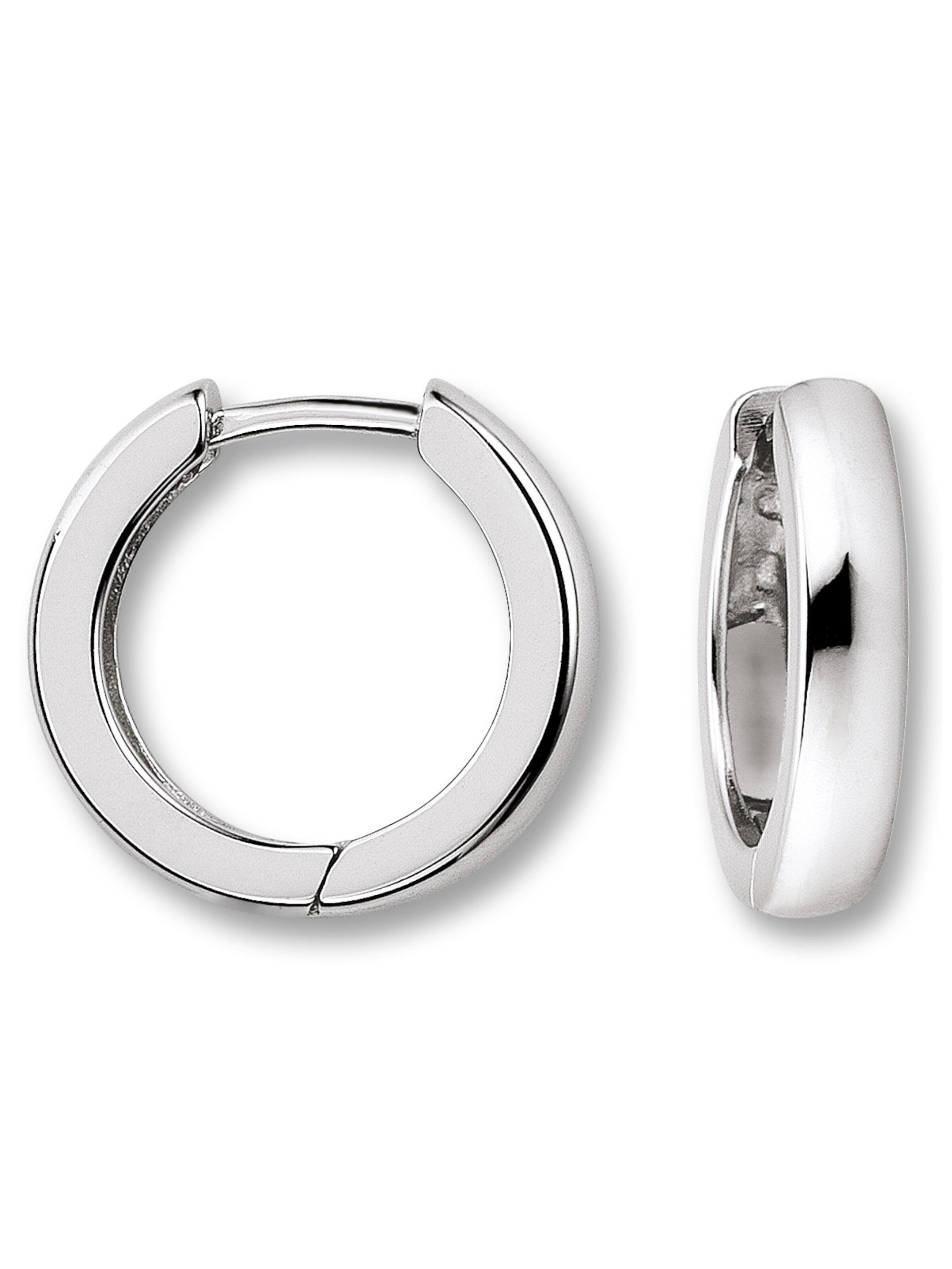 ONE ELEMENT Ohrringe in Silber: Vorderseite