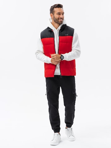 Ombre Bodywarmer 'V36' in Rood