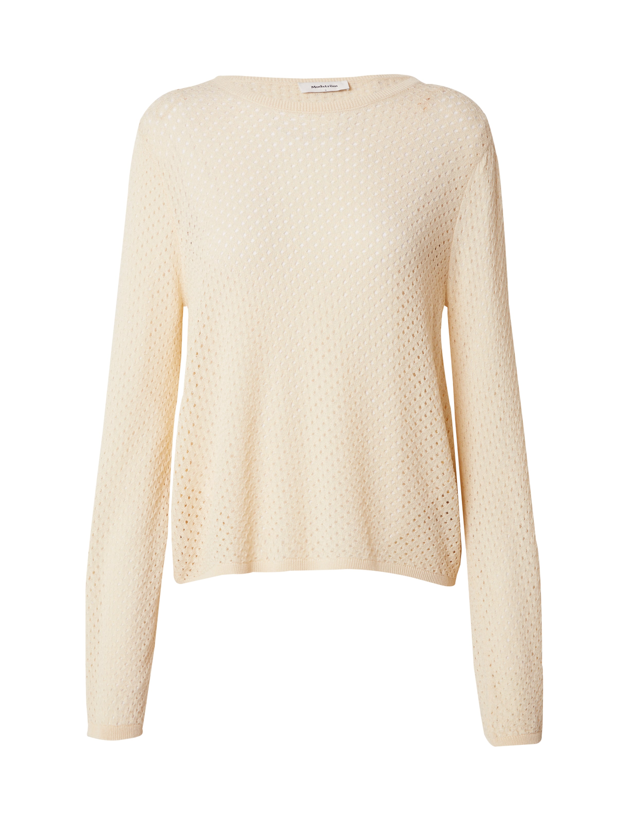 modström Sweater 'Iggy' in Beige: front