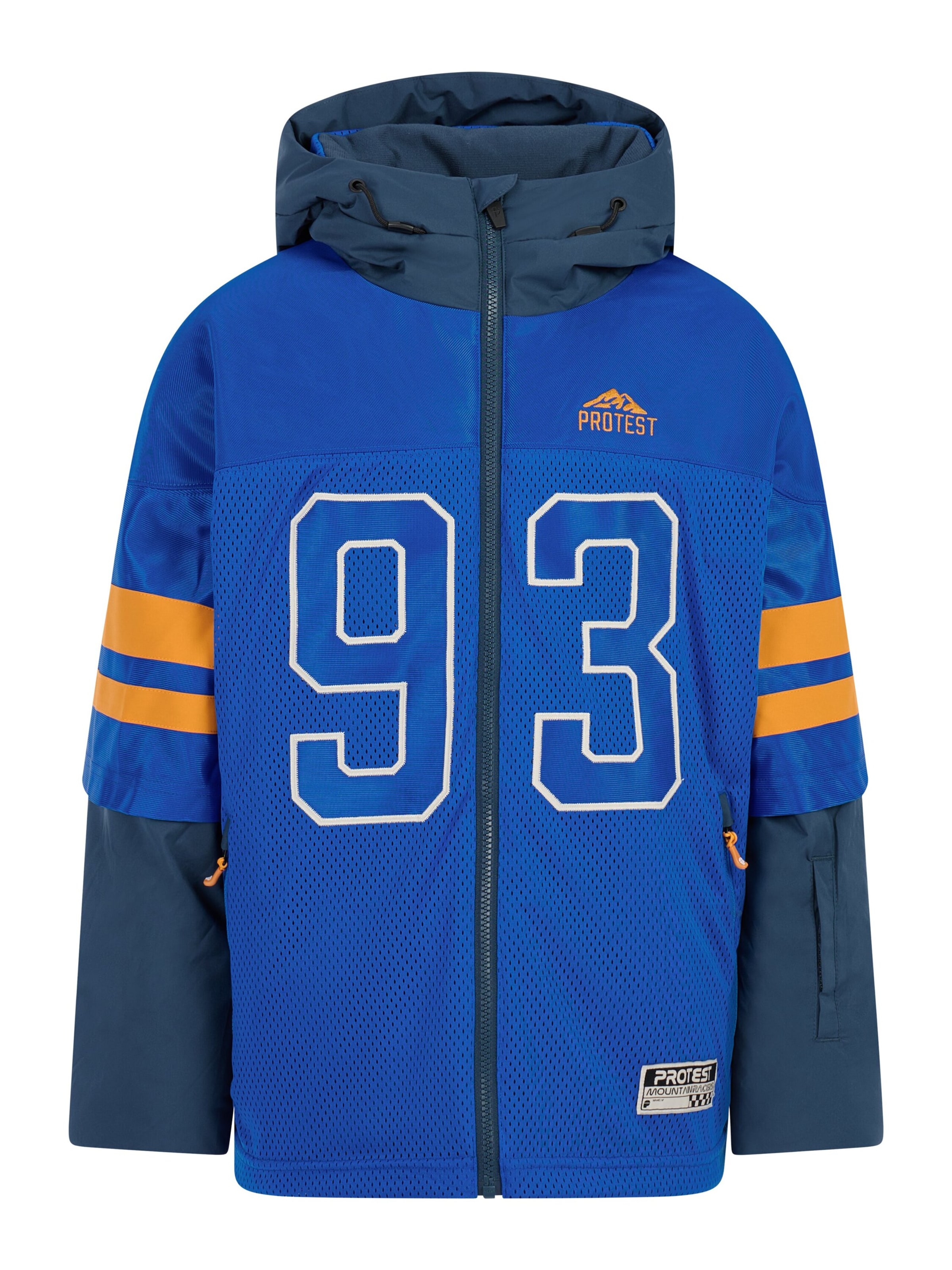 PROTEST Athletic Jacket 'PRTModi JR' in Blue: front