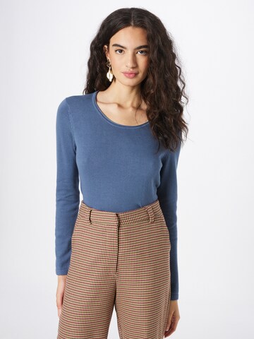 TOM TAILOR Sweater in Blue: front