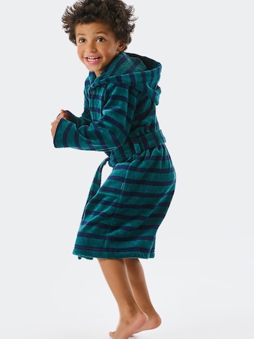 SCHIESSER Bathrobe ' Rat Henry ' in Green