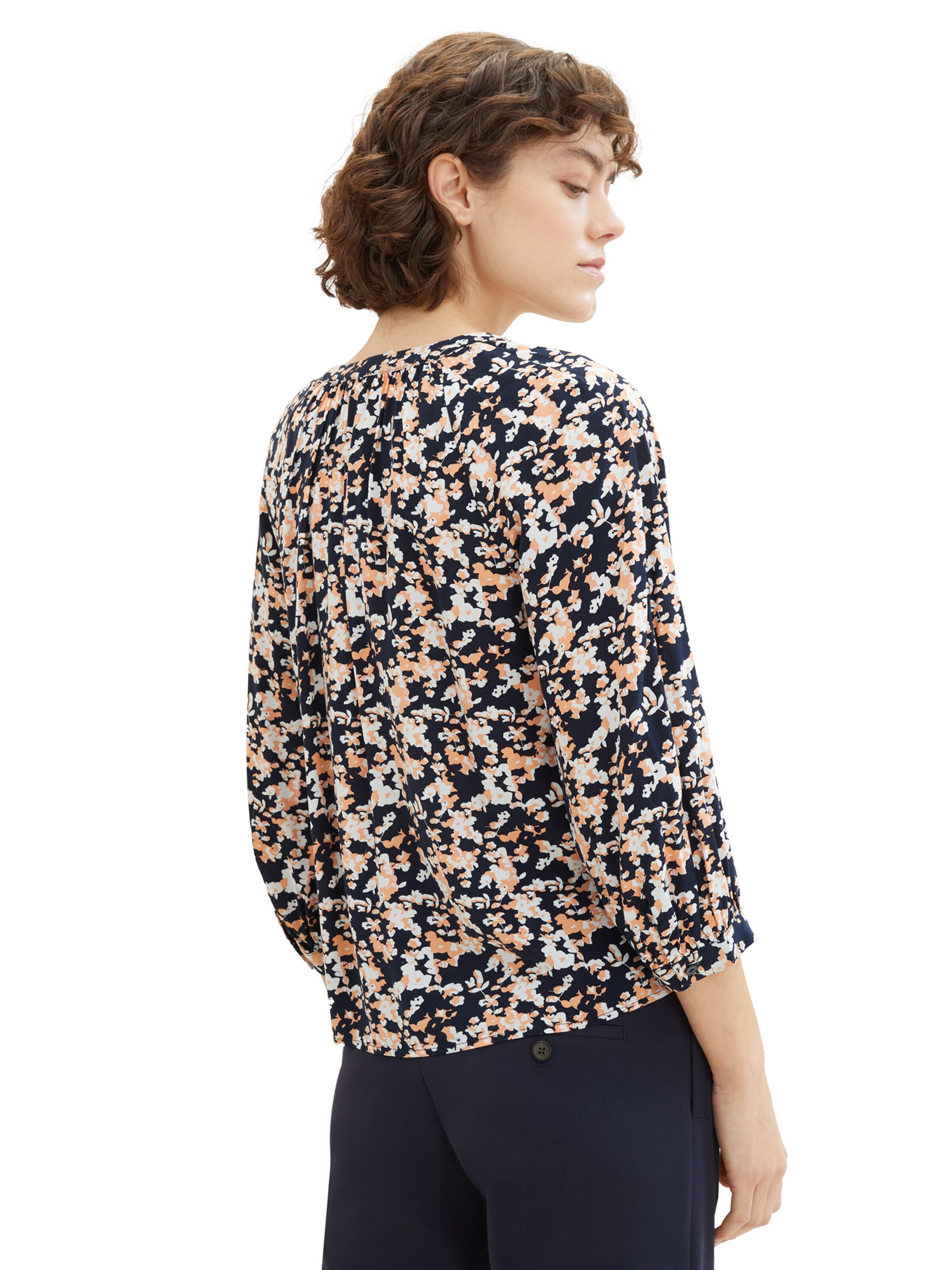 Chemisier TOM TAILOR en bleu