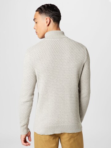 SELECTED HOMME - Pullover 'REMY' em cinzento