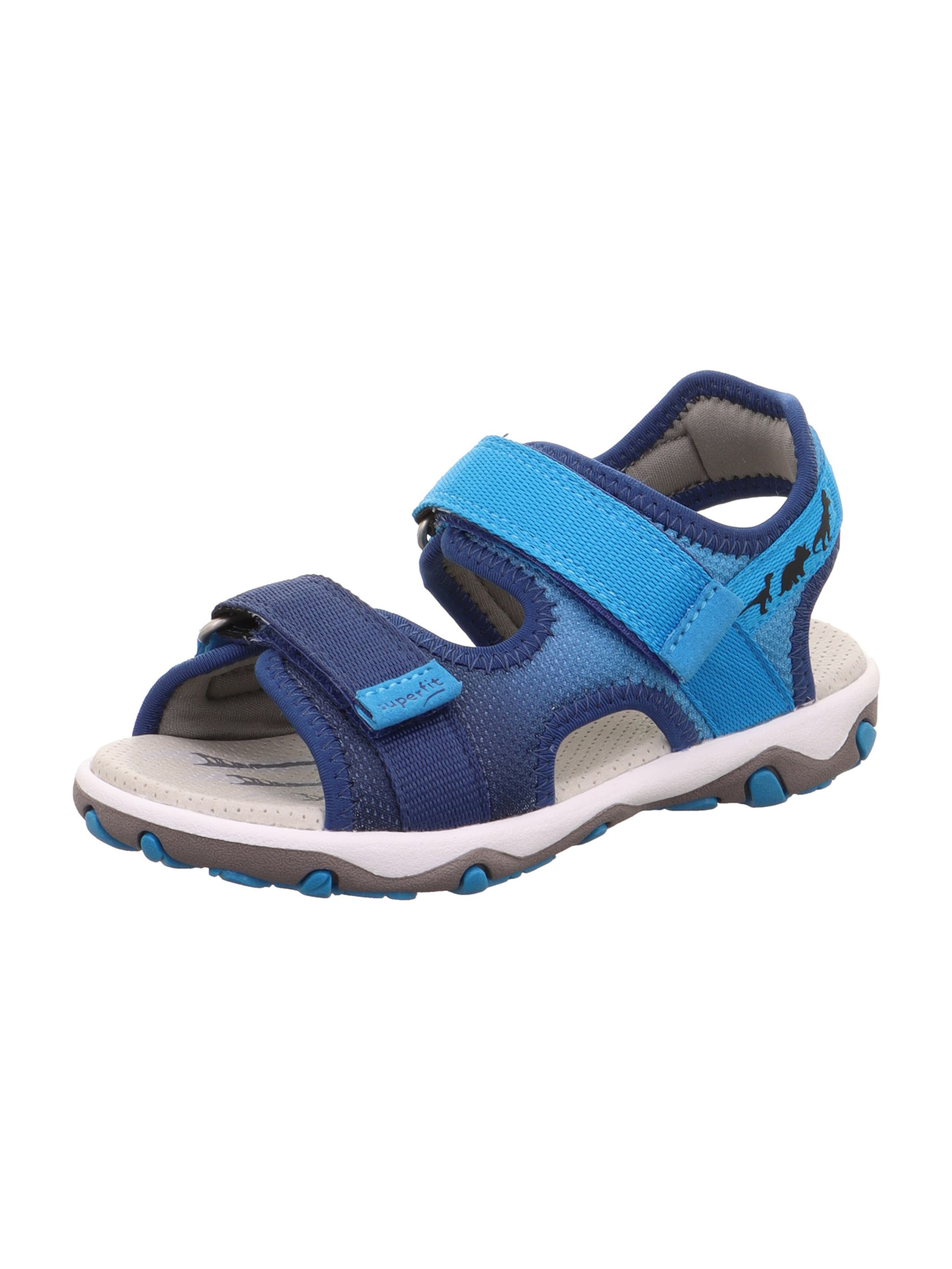 SUPERFIT Sandale 'MIKE 3.0' in Blau: Vorderseite