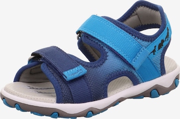 Chaussures ouvertes 'MIKE 3.0' SUPERFIT en bleu : devant