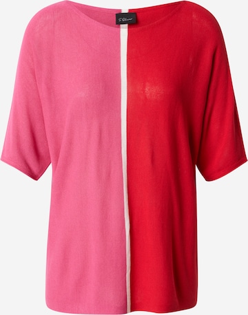 s.Oliver BLACK LABEL Pullover in Pink: Vorderseite