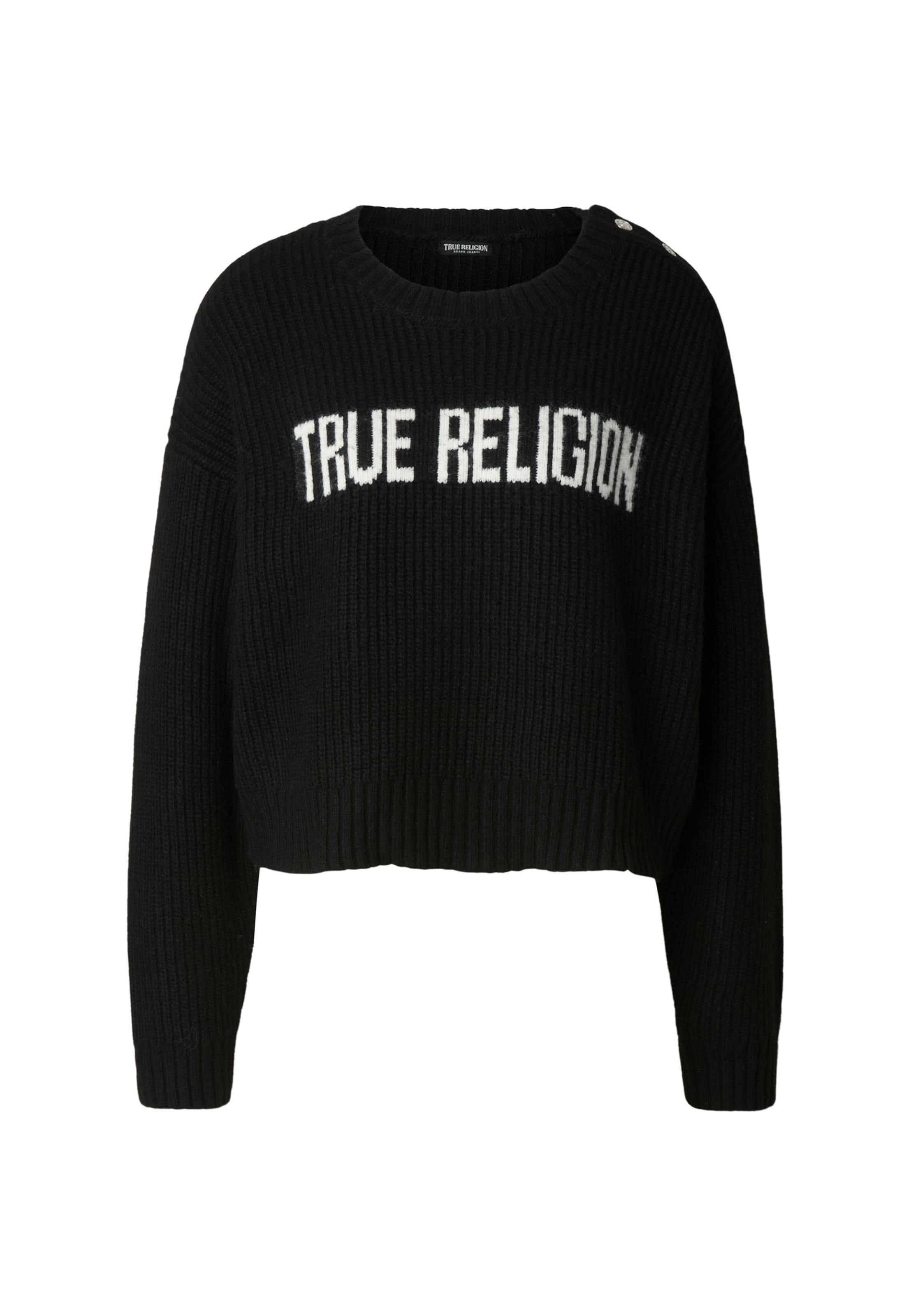 Pullover di True Religion in nero: frontale