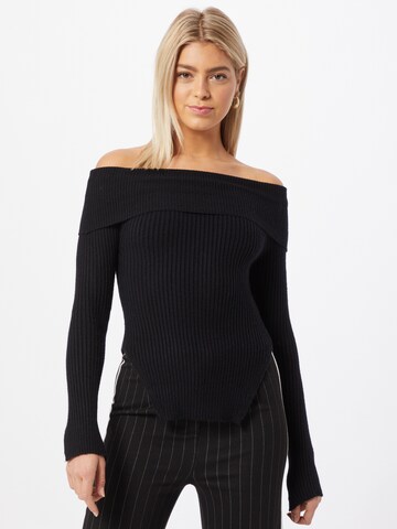 Gina Tricot Sweater 'Ofelia' in Black: front