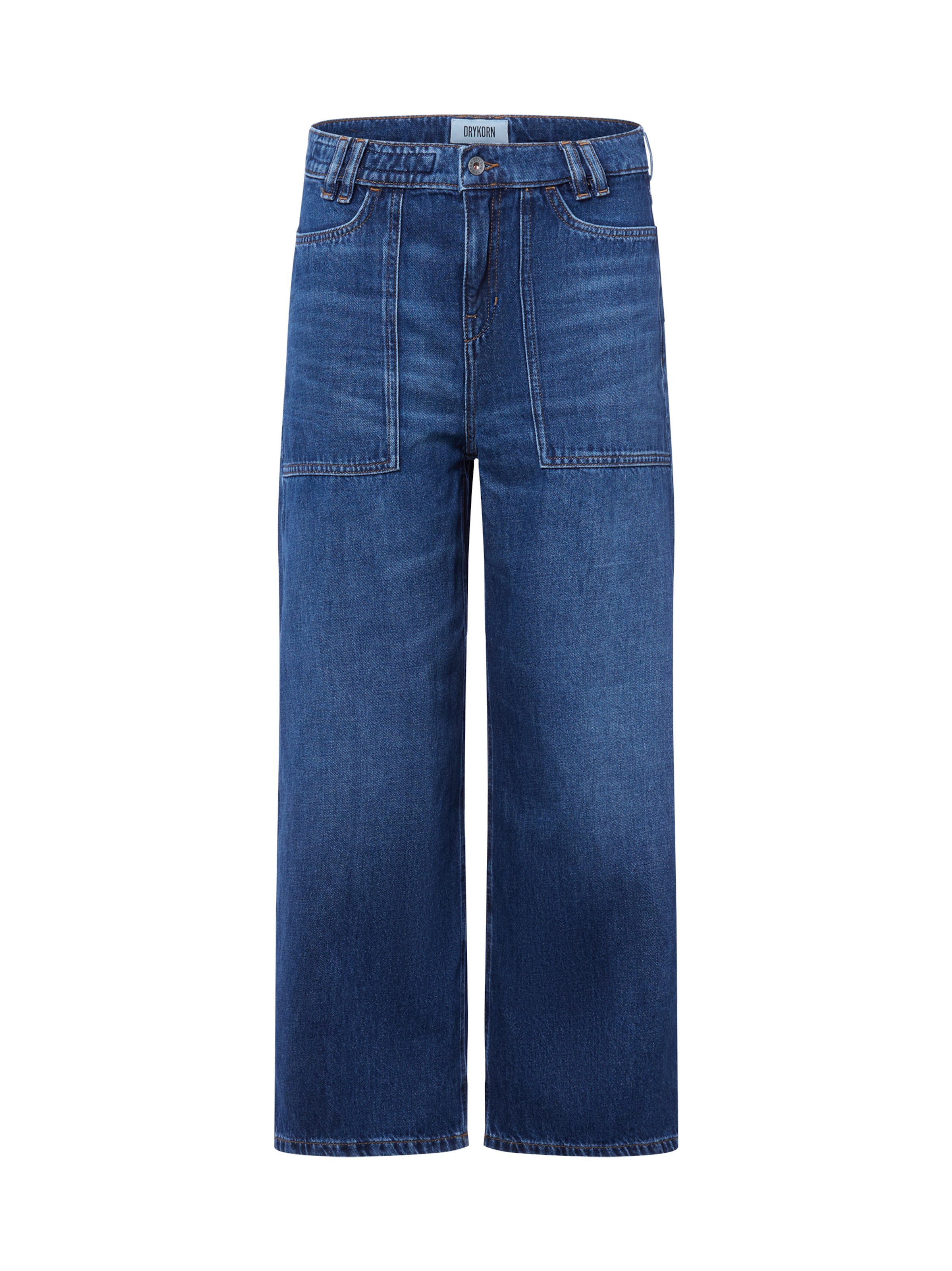 DRYKORN Regular Jeans 'Derive' in Blauw: voorkant