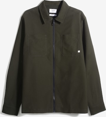 FARAH Between-Season Jacket 'Stenmark' in Green: front