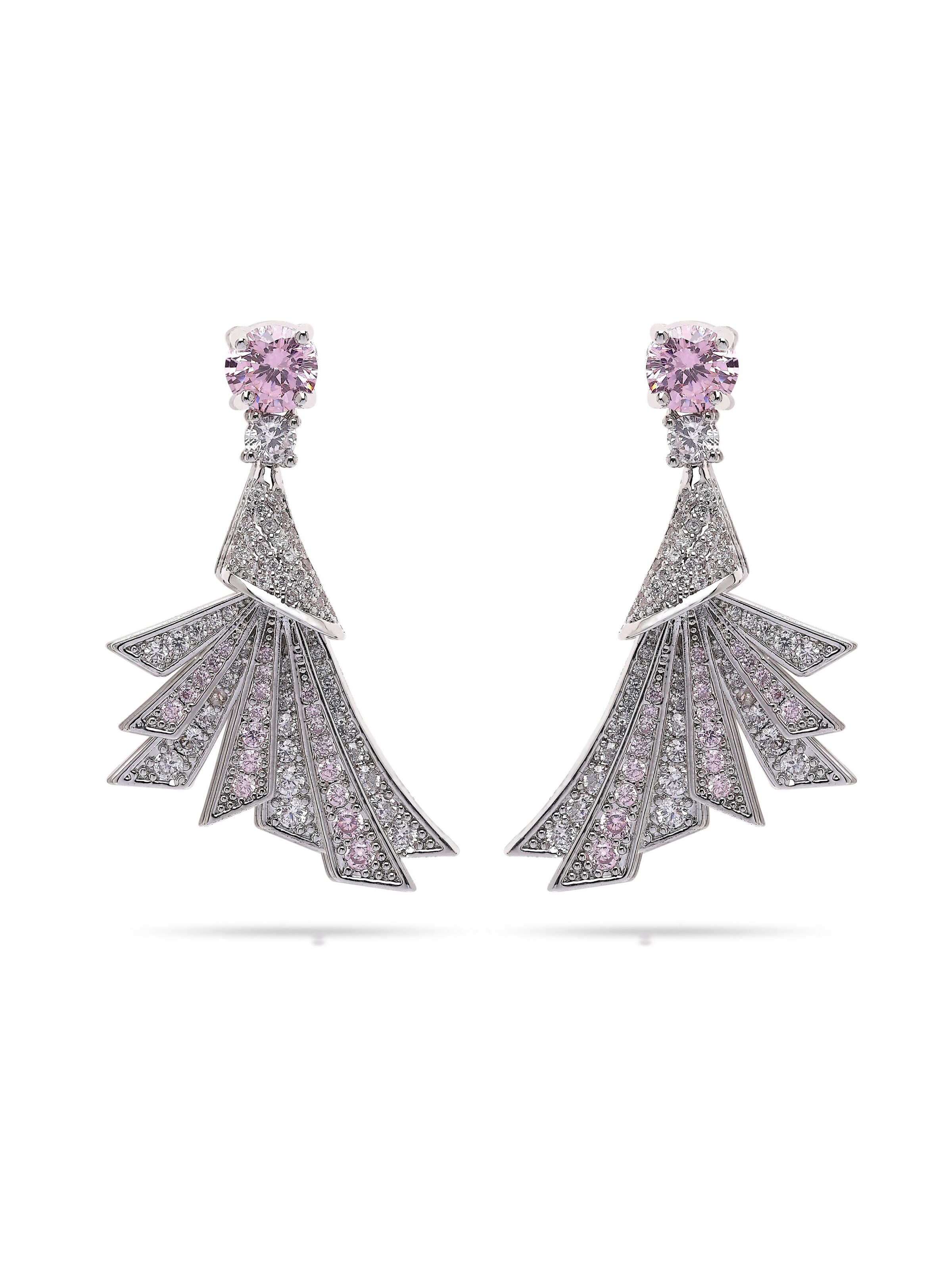 AVANT-GARDE PARIS - Pendientes 'Carmenla' en rosa: frente