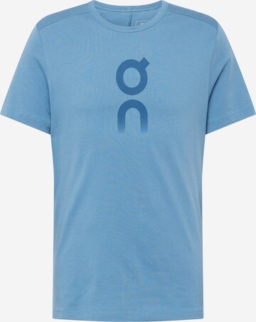 On Functioneel shirt in Blauw: voorkant