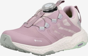 Baskets Vado en rose : devant