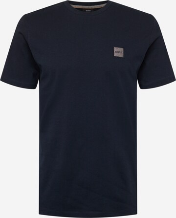 T-Shirt 'Tales 1' BOSS en bleu : devant