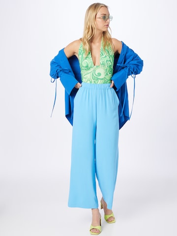 JDY Wide leg Pants 'Boca' in Blue