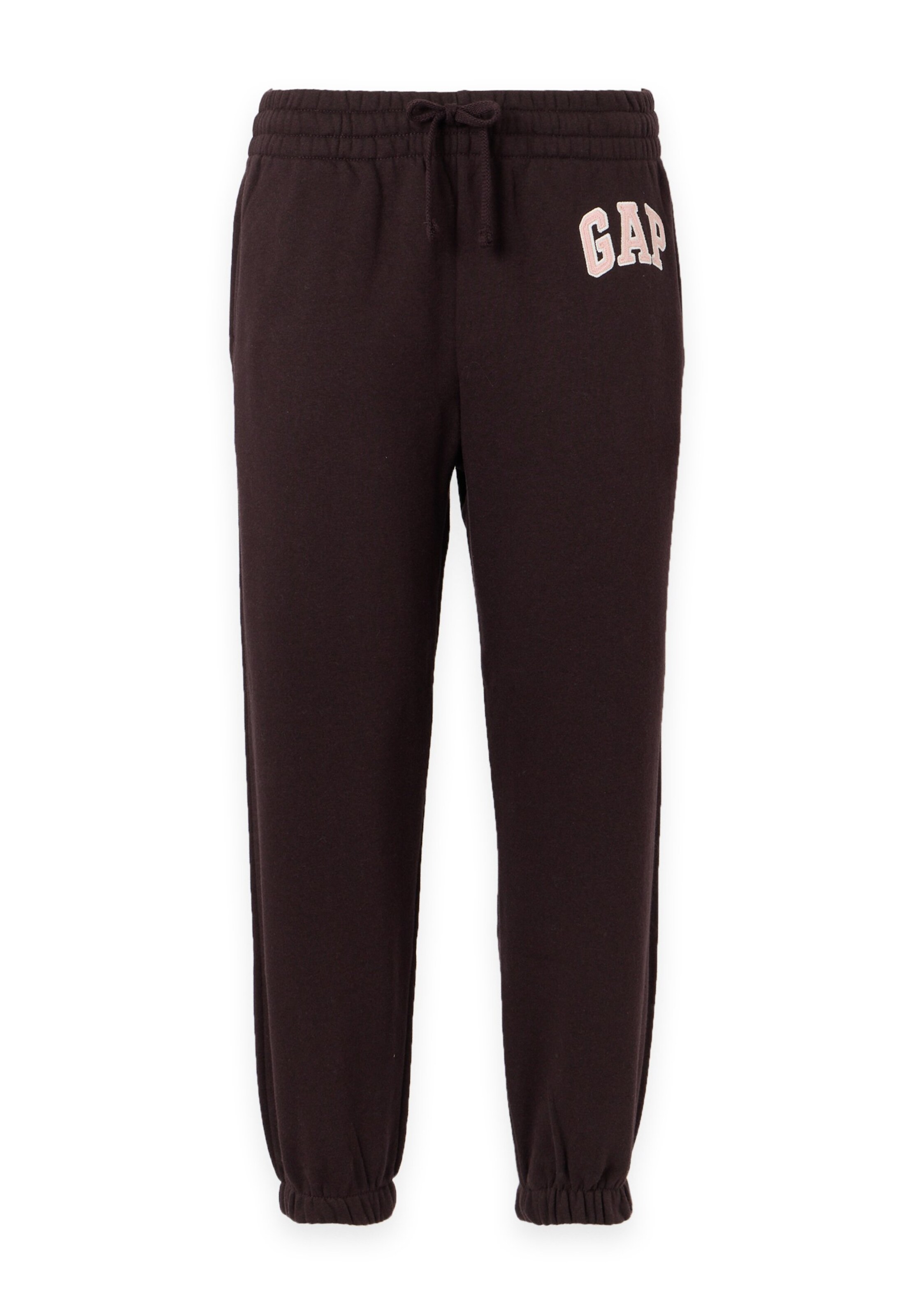 Gap Petite Tapered Broek 'HERITAGE' in Bruin: voorkant