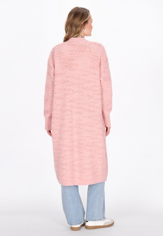 MYMO Knit cardigan in Pink