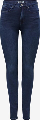 ONLY Slimfit Jeans in Blauw: voorkant