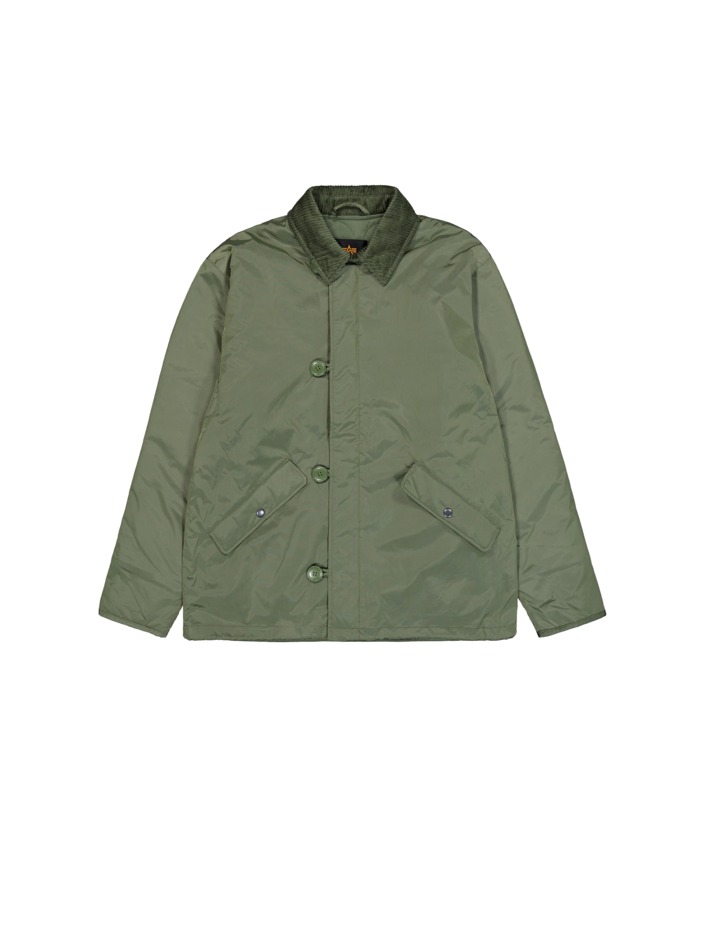 ALPHA INDUSTRIES Between-season jacket 'HERITAGE' in Green: front
