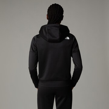 THE NORTH FACE Athletic Zip-Up Hoodie in Black